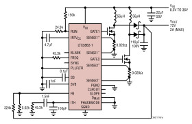 Multi-Phase Current Mode Step-Up DC/DC Controller