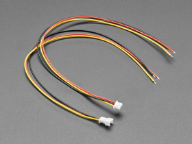 Adafruit 1.25mm Pitch 3-pin Cable Matching Pair - 40cm long