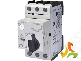 Wyłącznik silnikowy 3-fazowy 3P 0,4-0,63A 0,18kW MPE25-063 004648004 ETI
