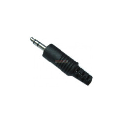 Wtyk JACK 3,5mm stereo PLASTIK