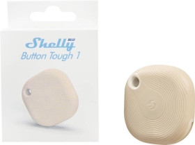 Shelly Shelly BLU Button Tough 1 Mocha Pilot zdalnego sterowania, Przycisk Bluetooth Low Energy