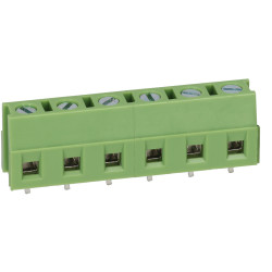 TruConnect 212956 6 Way 15A 300V Rising Clamp Terminal Block 7.5mm