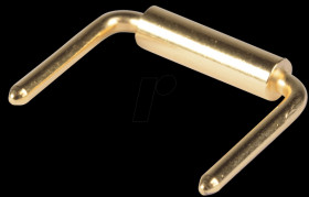 Jumper, radial angle, 10.16 pin spacing