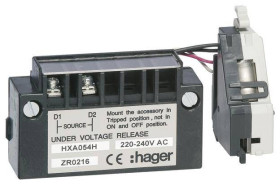 Hager HXA054H Zwalniacz podnapięciowy 220 V, 240 V 1 szt.