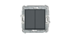 Mini Mechanizm Łącznika Zwiernego Żaluzjowego (Dwa Klawisze Bez Piktogramów)...