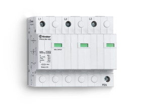 Ogranicznik przepięć Typ T1+T2 25/30kA 1,5kV 230V AC, kombinacja 3x warystor+iskiernik (L-PEN) 7P.03.8.260.1025