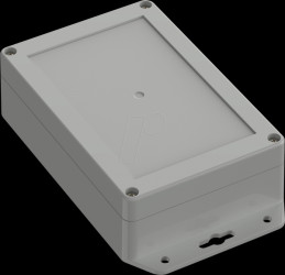 6U07151005517 Industrial housing, 150 x 100 x 45mm, IP65, light gray