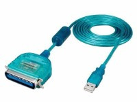 KOMP-USB1-LPT Konwerter USB1.1 na LPT tworzy port równoległy z portu USB