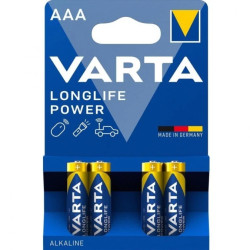 Bateria alkaliczna LR03 AAA 1,5V VARTA Longlife Power BLISTER 4szt.