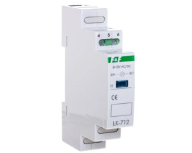 Lampka modułowa 1-fazowa niebieska LK-712B-5-10V