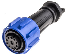 Złącze wielostykowe przemysłowe 10-pinowe Montaż na kablu Gniazdo Bulgin
