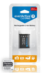 Akumulator everActive CamPro - zamiennik do aparatu fotograficznego LI-42B/LI-40B/NP-80/NP-45/EN-EL10/KLIC7006/D-LI63...