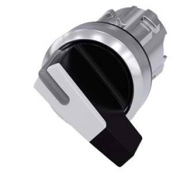 Siemens 3SU10522CF600AA0 3SU1052-2CF60-0AA0 Przełącznik blokada biały 1 x 90 ° 1 szt.