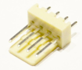 GW04S wtyk prosty do druku 4 pin, raster 2,54