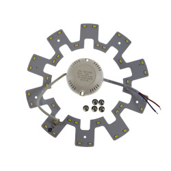 Wkład LED z magnesami 18W 3000K z zasilaczem