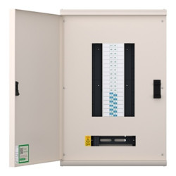 Rozdzielnica elektryczna, l. faz: 3, 3+N, 14 wloty, 250 A, zamek: Tak, Acti9