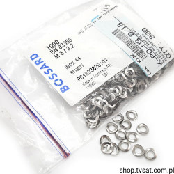 8113017 PAD M3/6X3.2X0.4/BN83358 DIN137B NFE27-620 PAD BOSSARD