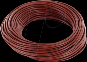 KD05BR10 copper wire 0.5mm 10m brown