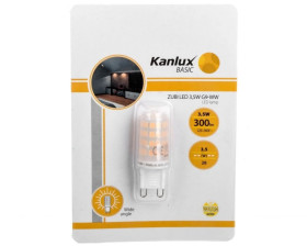 Żarówka LED G9 ZUBI LED 3,5W G9-WW 300lm 3000K barwa ciepła 24520