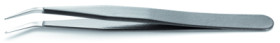 ESD tweezers, uninsulated, antimagnetic, epoxy coating, 115 mm, SM115.SA.NE.1