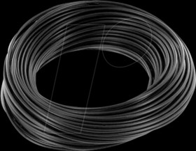 KL014SW10 Stranded Copper Wire 0,14qmm 10m black