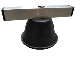 Uchwyt betonowy w tworzywie podpora dachowa tras kalbowych H=110 L=200 / KMPT20