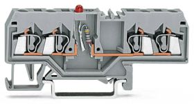 Zacisk LED WAGO 280-658/281-434 sprężynowe Alokacja: L 100 szt.