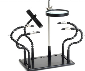 11P-1 uchwyt montażowy lupa z podświetleniem trzecia ręka