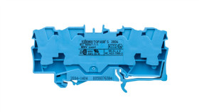 Złączka Szynowa 4-Przewodowa 4Mm2 Niebieska 2004-1404 Topjobs