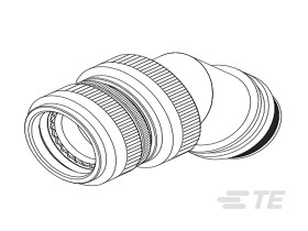Obudowa złączy TE Connectivity 13mm Aluminium