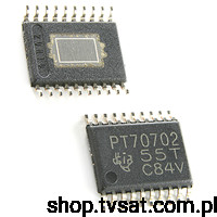 TPS70702PWP Dual Low Drop Regulator SMD-TSSOP20 TI