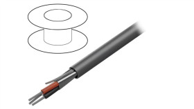 1293C-Sl005 Przewód Na Rolce 30,5M Ekranowany Alpha Essential 3X22awg Folia...