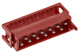 Złącze IDC 12-pinowe 2-rzędowe raster: 1.27mm Męski Montaż na kablu TE Connectivity