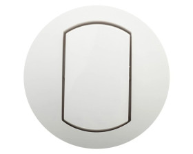 CELIANE Klawisz pojedynczy do łącznika biały IP44 067801