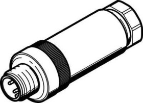 Złacze męskie FESTO NECU-S-M12G4-P2-IS 570954 1 szt.