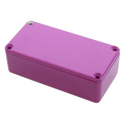 Hammond 1590G2PR Die Cast Stomp Box - Purple 100 x 50 x 31