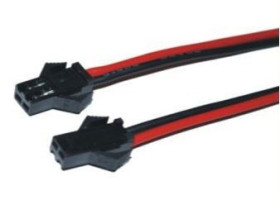 2-pin JST SM 2.54 mm Male Plug - with 100mm Cable