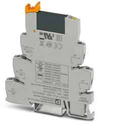 Solid state relay, 184-253 VAC, zero voltage switching, 24-253 VAC, 750 mA, DIN rail, 2967882