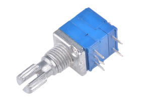 Potencjometr 10kΩ typ Obrotowy Bourns średnica wału 6 mm 0.05W długość wału 15mm Otwór przezierny