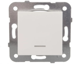 Karre Przycisk Podświetlany, Kolor Krem / 90963714