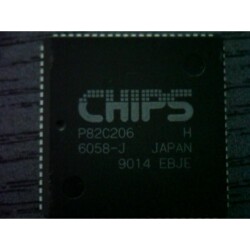 P82C206 CHIPS 9319 PLCC84_PULLS