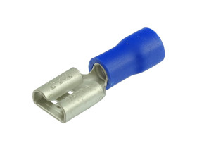 Konektor izolowany 6.3mm/0.8mm żeński nasuwka (100szt.)