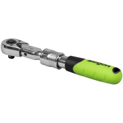 Sealey S01294 Siegen Extendable Flexi-Head Ratchet Wrench 1/4&quot;Sq Drive