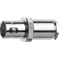 Teleg&#xE4;rtner 100023555 BNC Connector straight Socket 75 &#x3A9; Coax 1pc