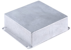 Obudowa Aluminium odlewane szerokość zew. 187,5 mm długość zew. 187,5 mm wys. zew. 63 mm Hammond IP54 Naturalny