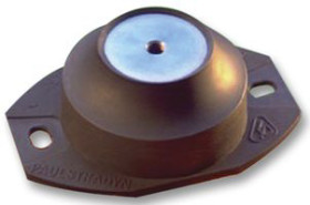 Podstawka antywibracyjna M6 średnica 14mm wysokość całkowita 40mm Nóżka sprężysta żeńska