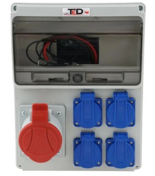 Rozdzielnica budowlana 11M PERLIT 32A/5P + 4Gs 230V 04.150