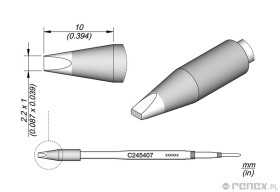 Grot C245407 do rączki JBC T245