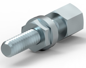 Jackscrew for D-Sub, 5207719-3