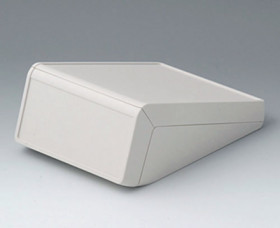 ABS enclosure, (L x W x H) 210 x 148 x 80 mm, gray white (RAL 9002), IP40, B4056117